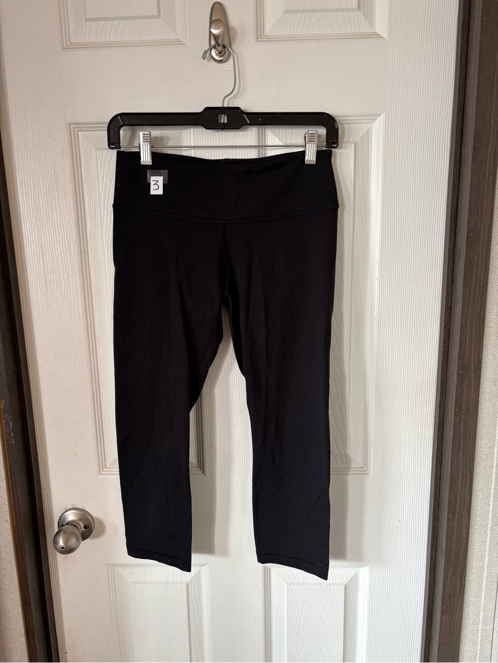 lululemon athletica Black Leggings Capri